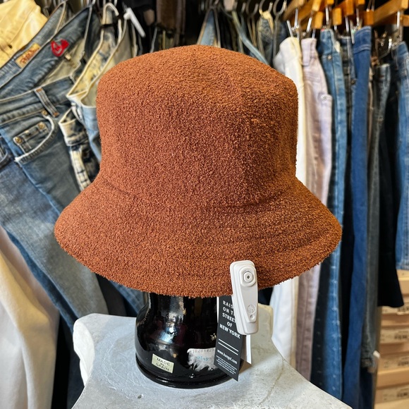 Terry Bermuda Bucket Hat by Kangol - Mahogany - Picture 3 of 4